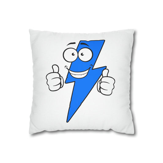 Spun Polyester Square Pillow Case Platinum God Games