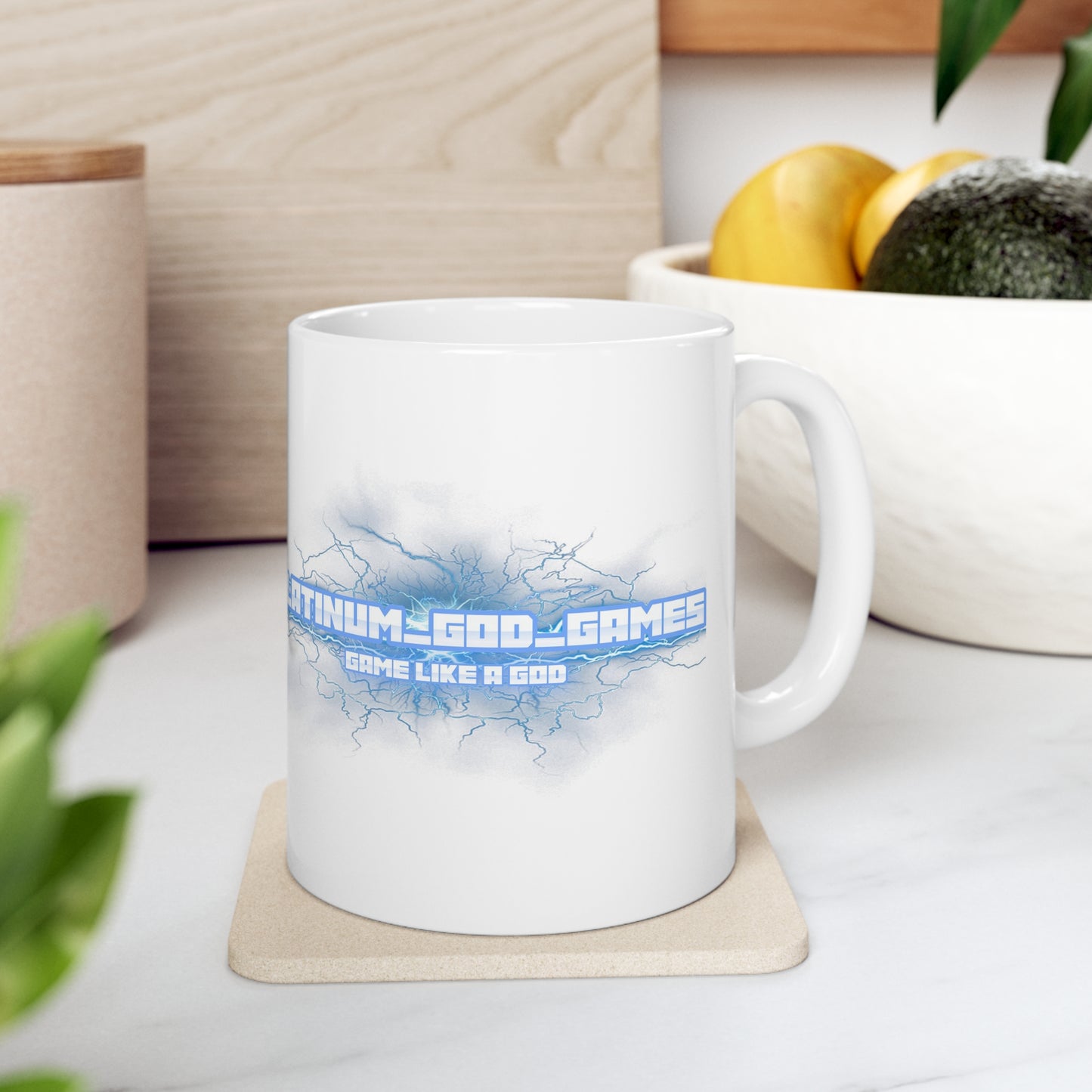 Ceramic Mug 11oz Platinum God Games