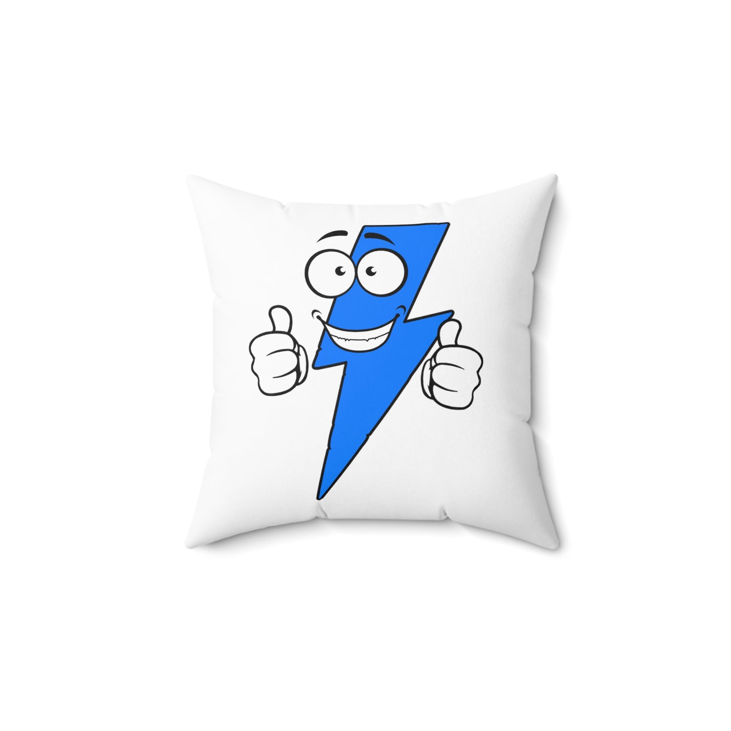 Spun Polyester Square Pillow Platinum God Games