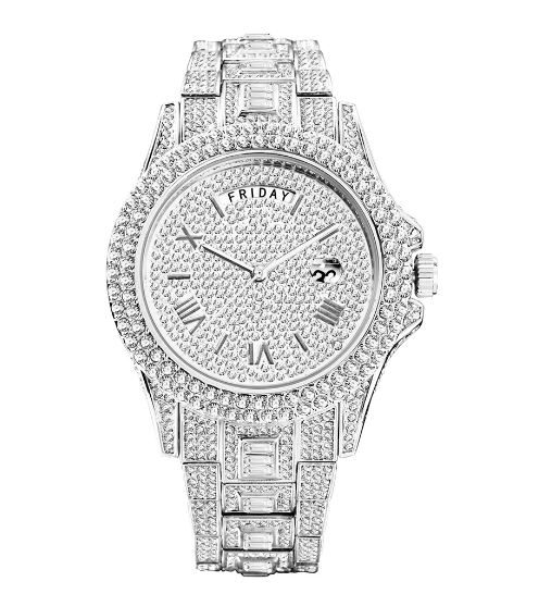 Watch - Men's Luxury Crystal