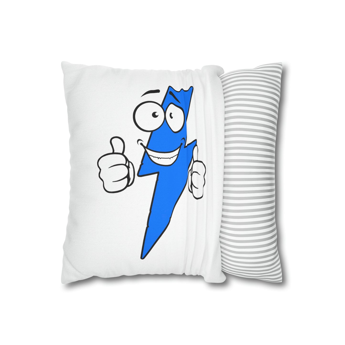 Spun Polyester Square Pillow Case Platinum God Games