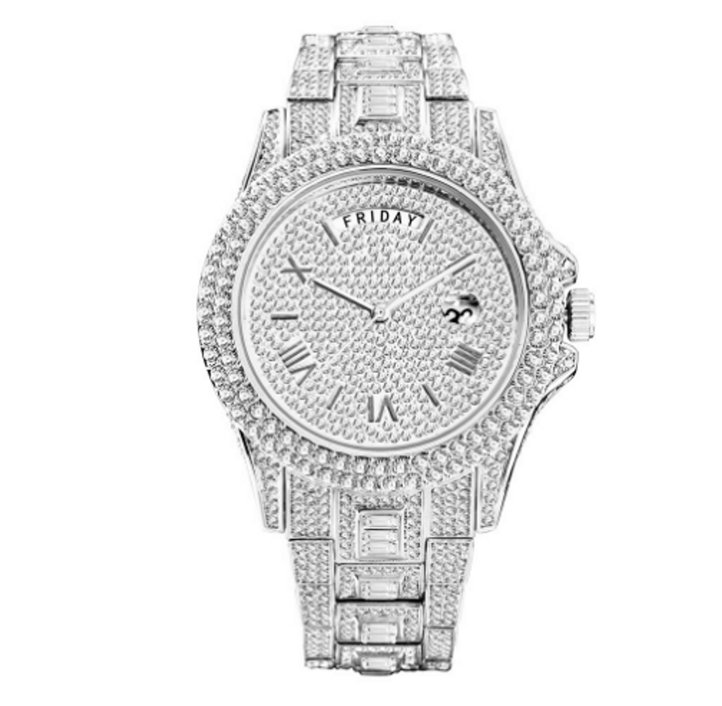 Watch - Masculino Diamond Quartz