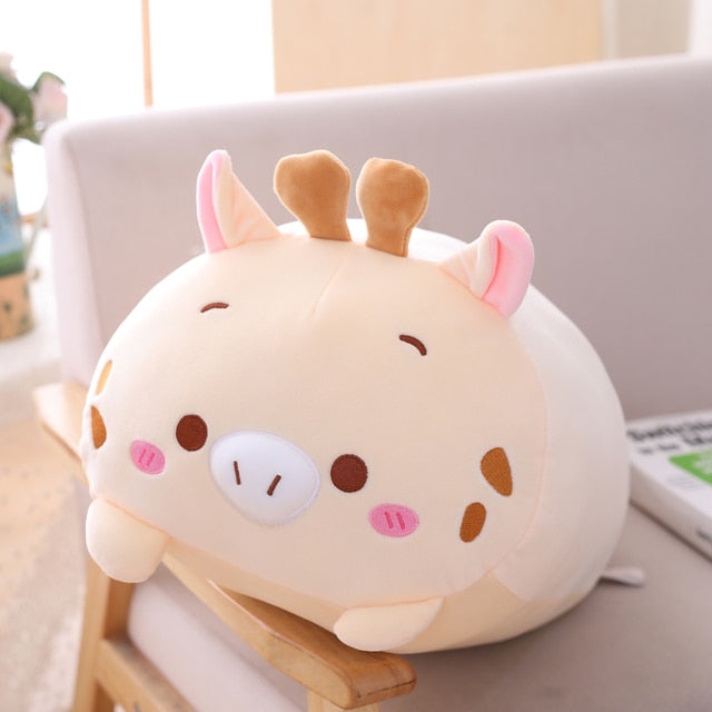 Pillows-Soft Plush Cartoon Animal