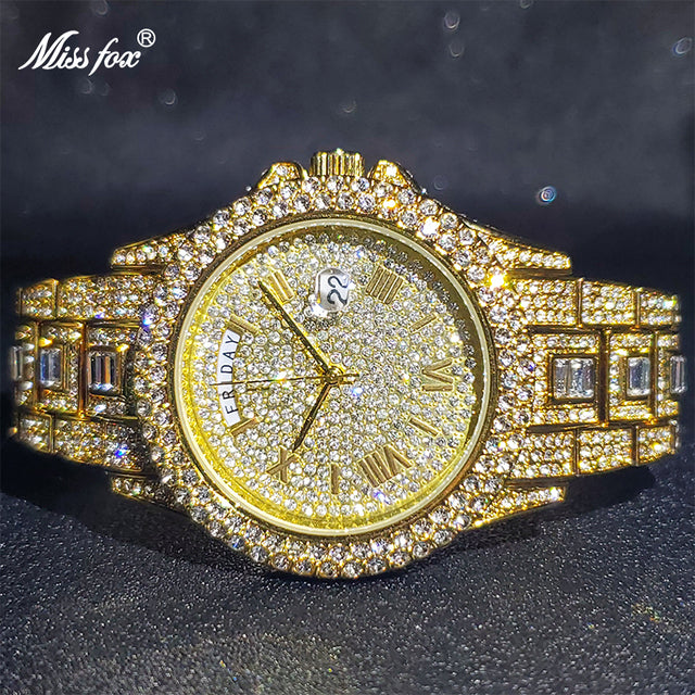 Watch - Masculino Diamond Quartz