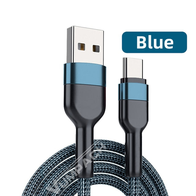 Fast Charging USB to Type C Cable