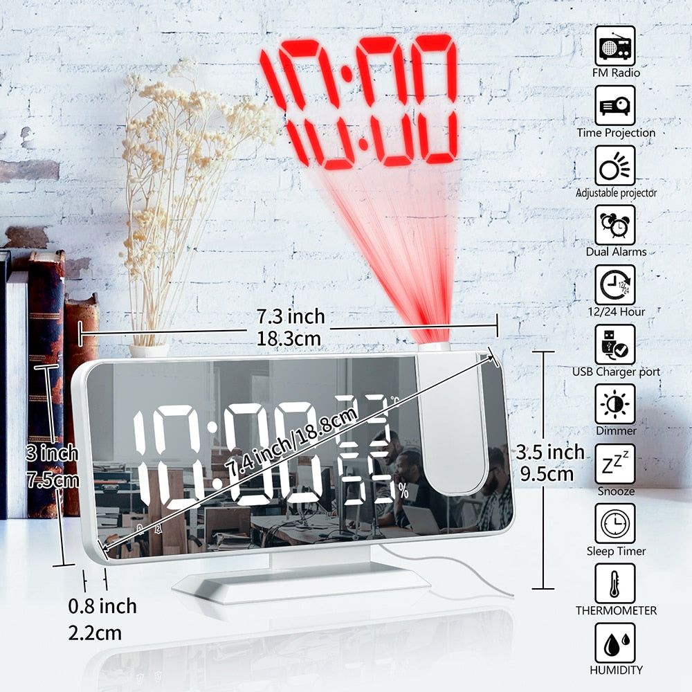 Digital Projection Clock - LED