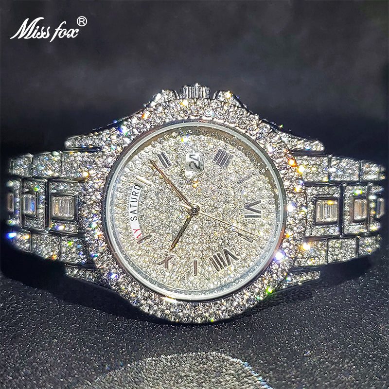 Watch - Masculino Diamond Quartz