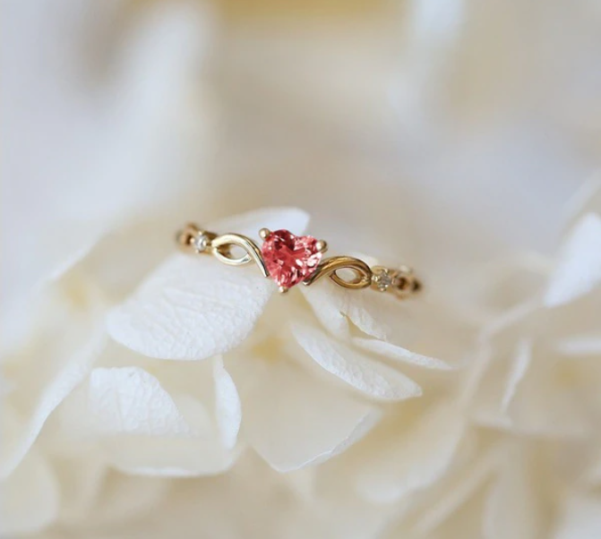 Ring: Huitan Simple Heart