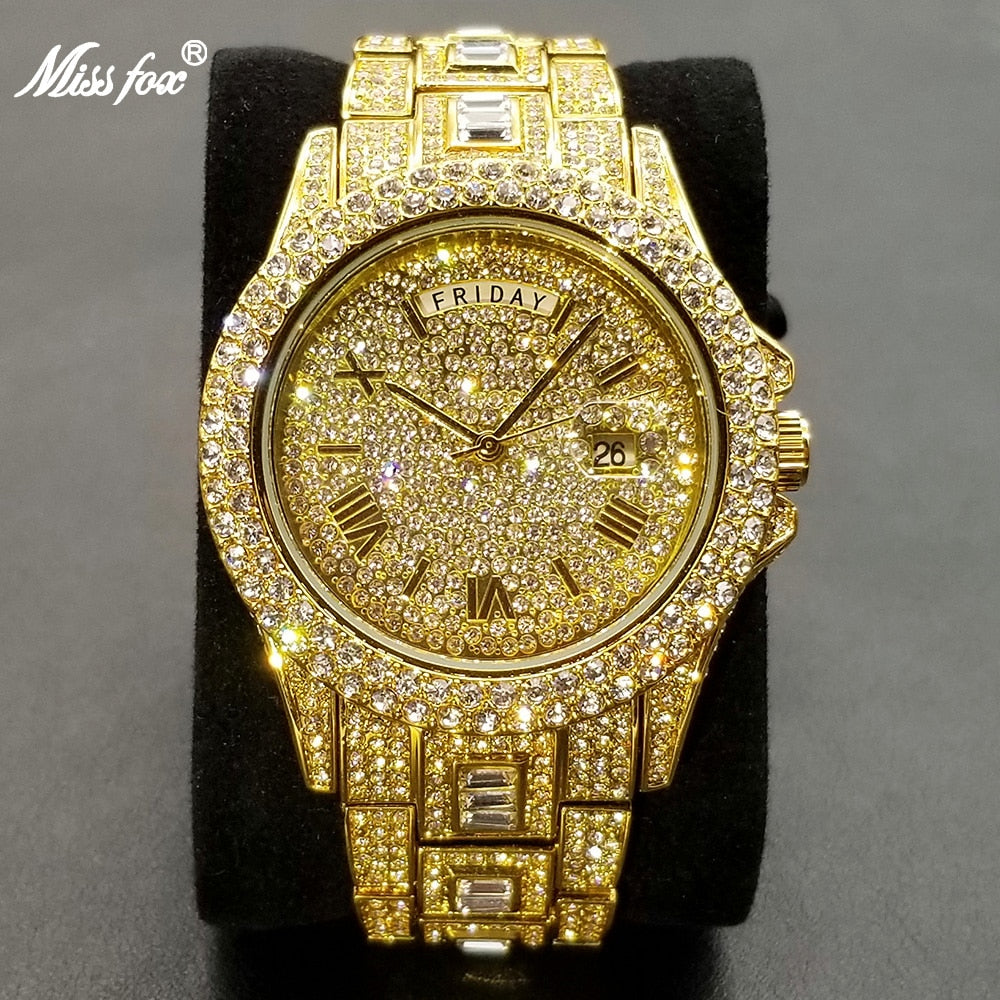 Watch - Men's Luxury Crystal