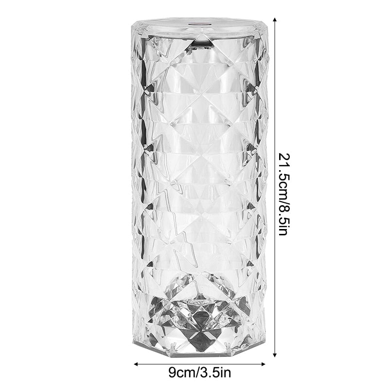 LED Crystal Table Lamp