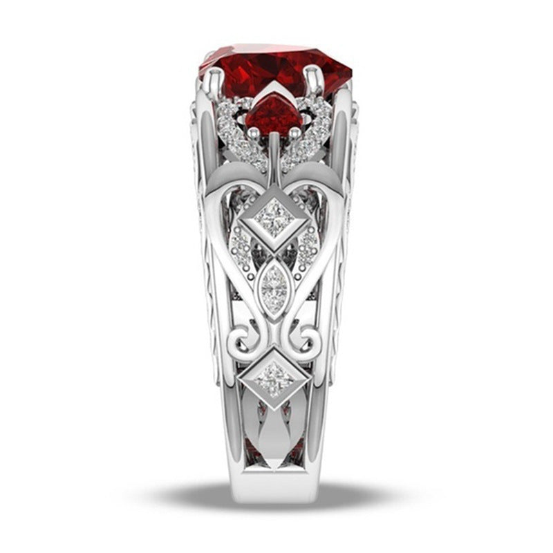 Ring: Red Love Heart