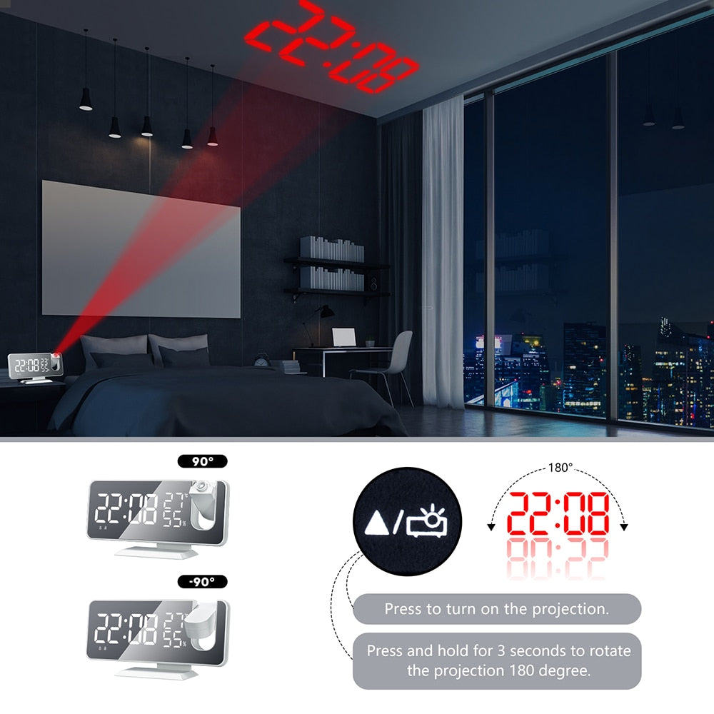 Digital Projection Clock - LED