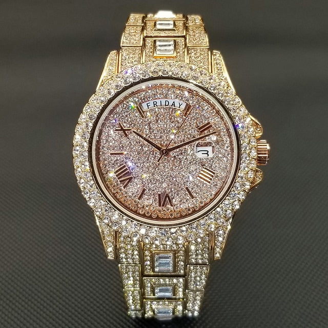 Watch - Men's Luxury Crystal