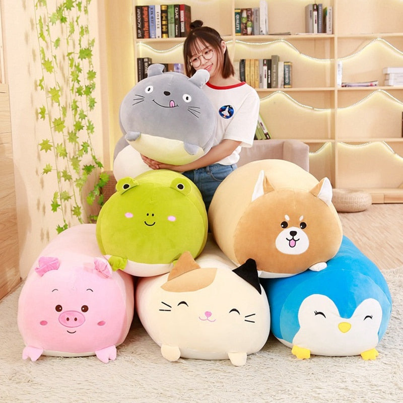 Pillows-Soft Plush Cartoon Animal