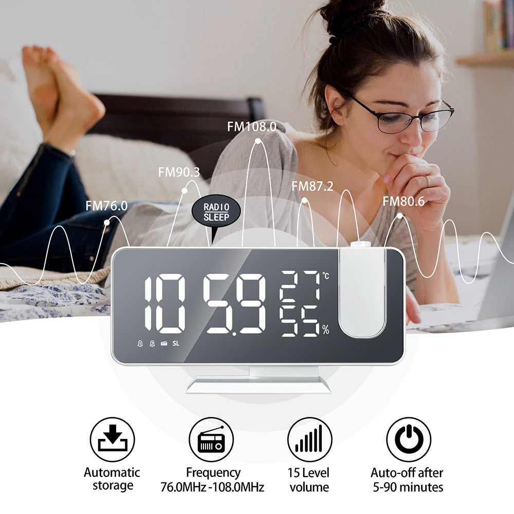 Digital Projection Clock - LED