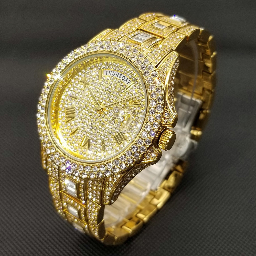 Watch - Men's Luxury Crystal