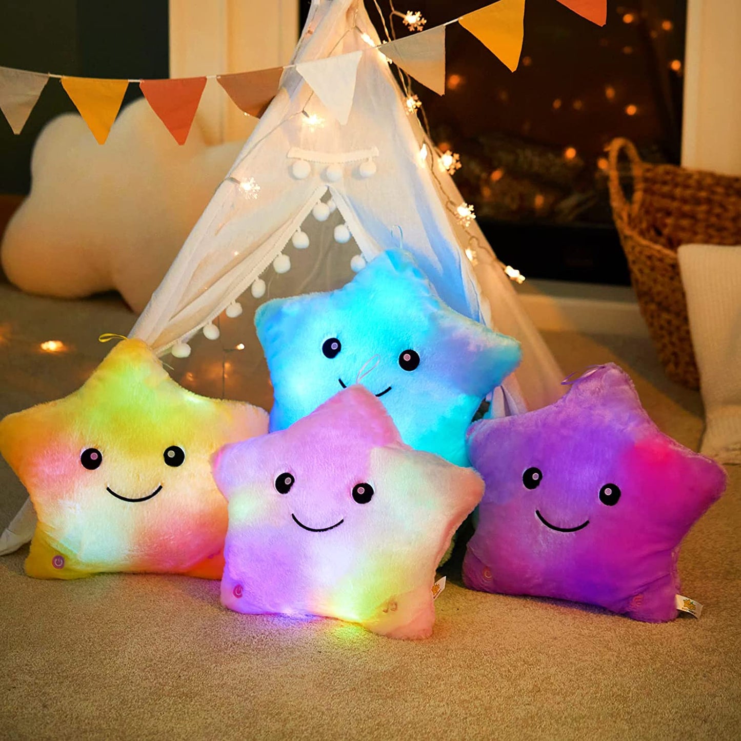 Plush Pillow - Glow Star Glushie