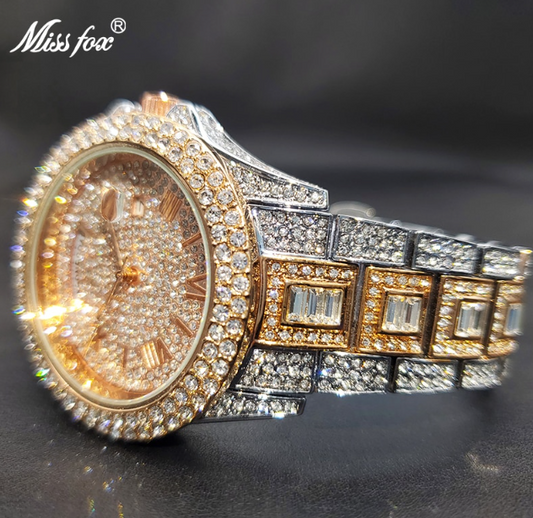 Watch - Masculino Diamond Quartz