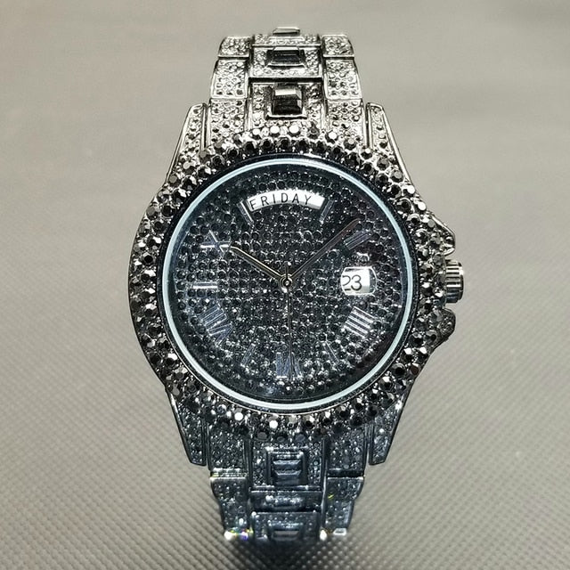 Watch - Men's Luxury Crystal