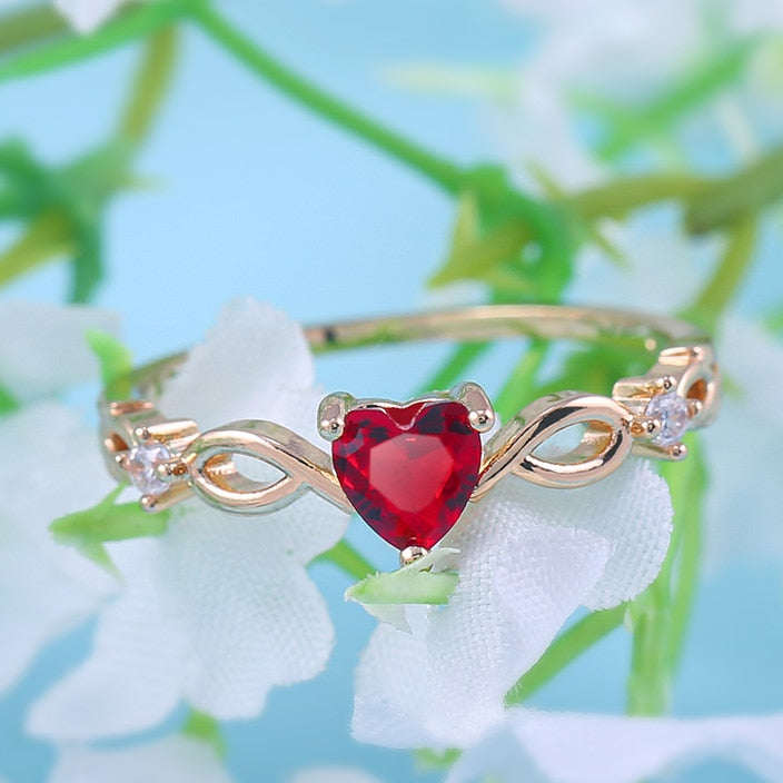 Ring: Huitan Simple Heart