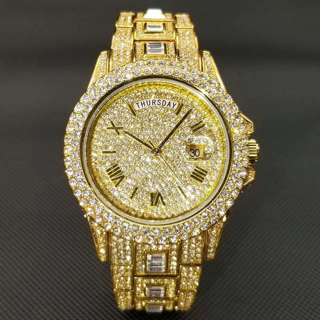 Watch - Men's Luxury Crystal